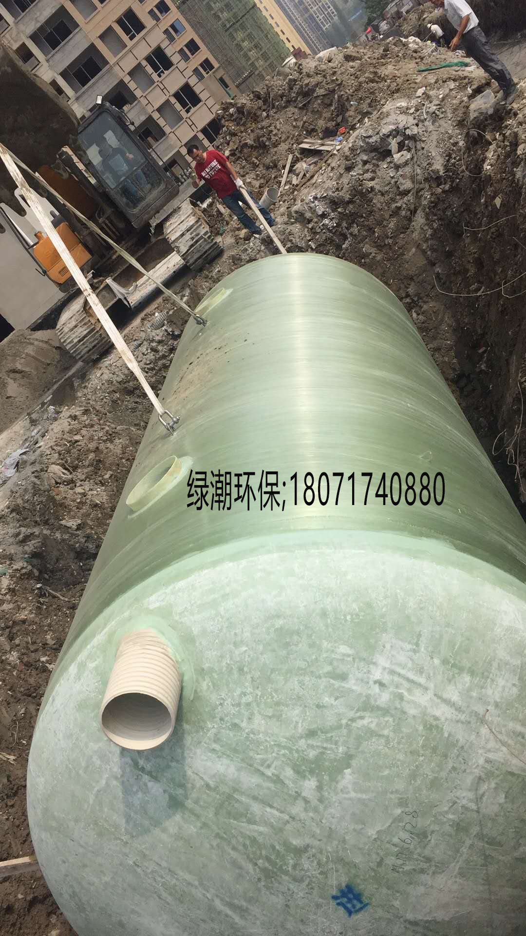 YJBH高效缠绕玻璃钢化粪器